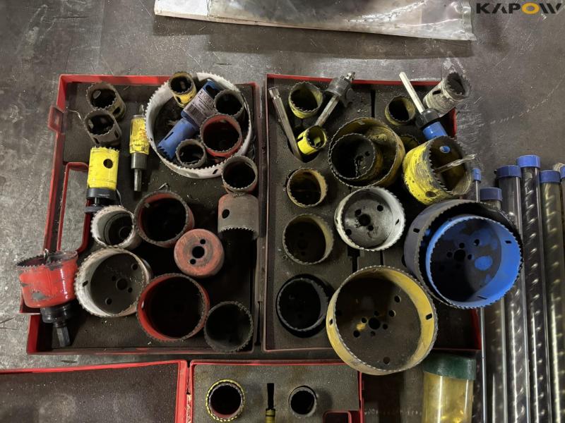 Drills and hole drills - various 3