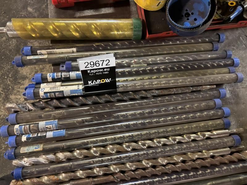 Drills and hole drills - various 6