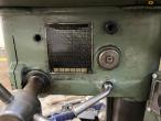 Table with pillar drill and accessories 9