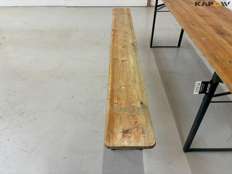 Table bench set 7