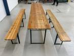 Table bench set 4