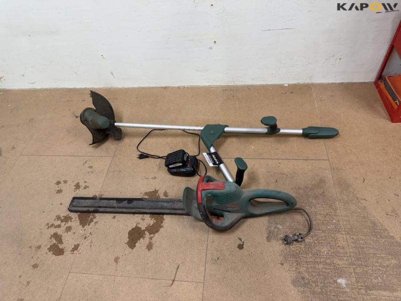 Bosch hedge trimmers and edgers 2