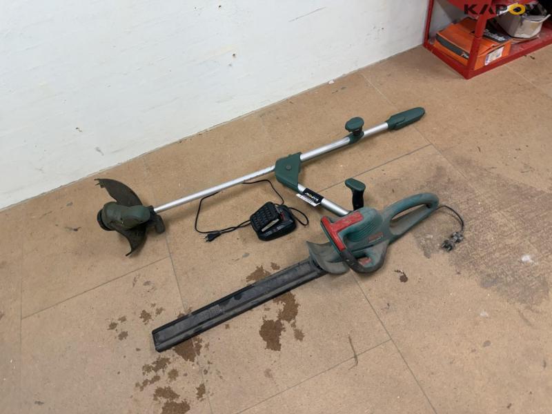 Bosch hedge trimmers and edgers 3