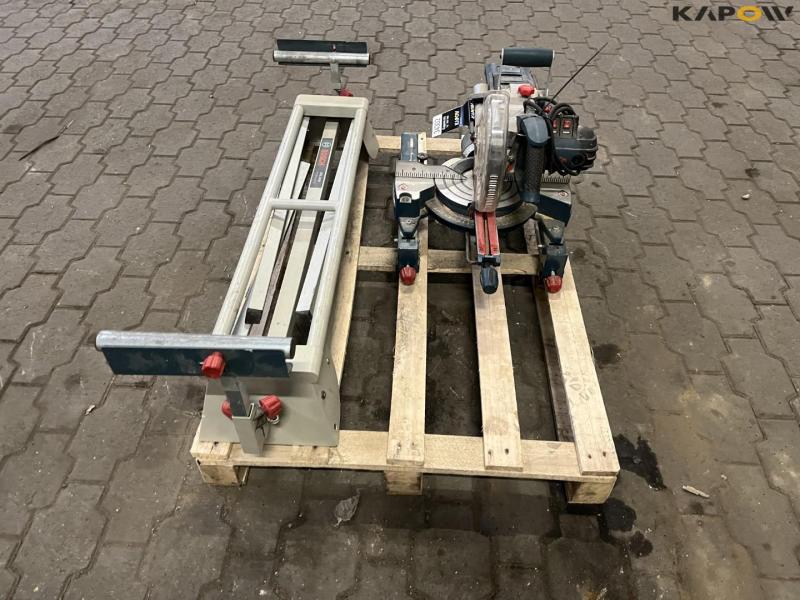 Bosch miter saw with table 6