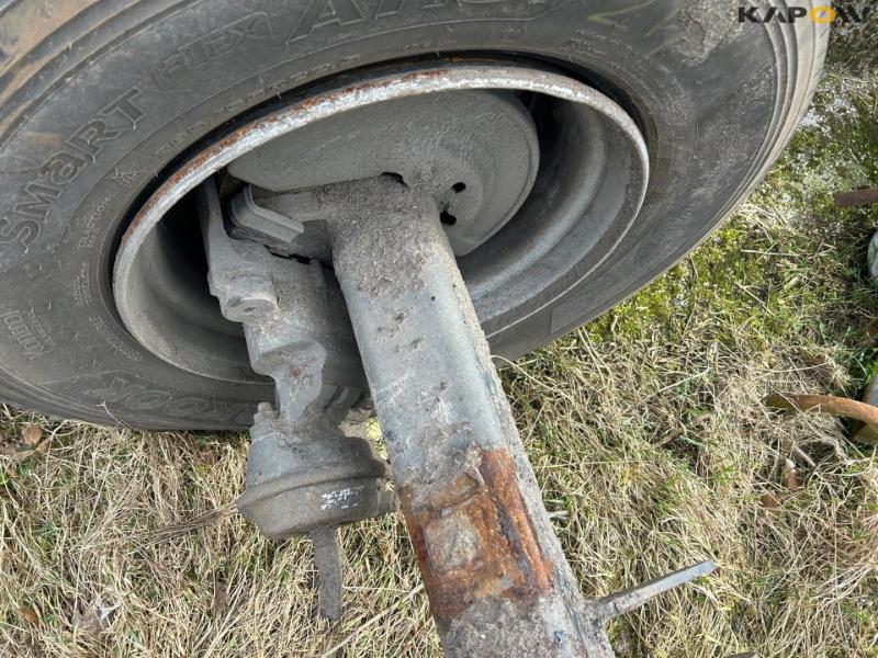 BPW axle with tires and rim 19