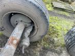 BPW axle with tires and rim 18