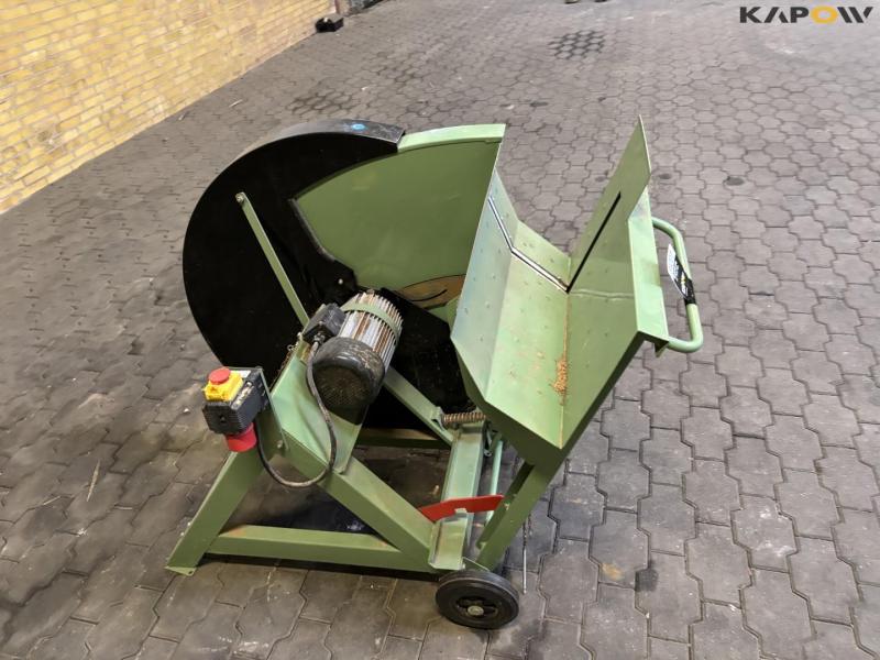 Burning saw with cemented cushion 4