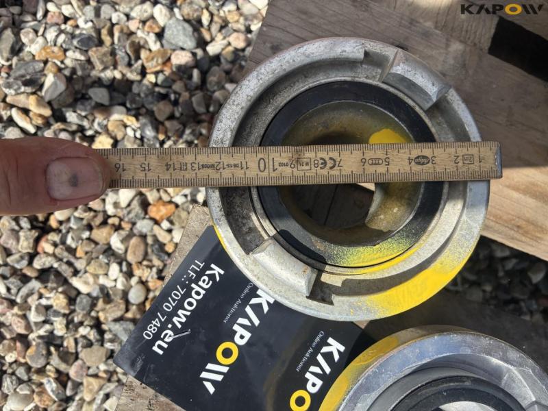 Fire hose and couplings 15