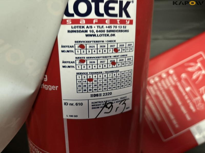 Fire extinguishers 8