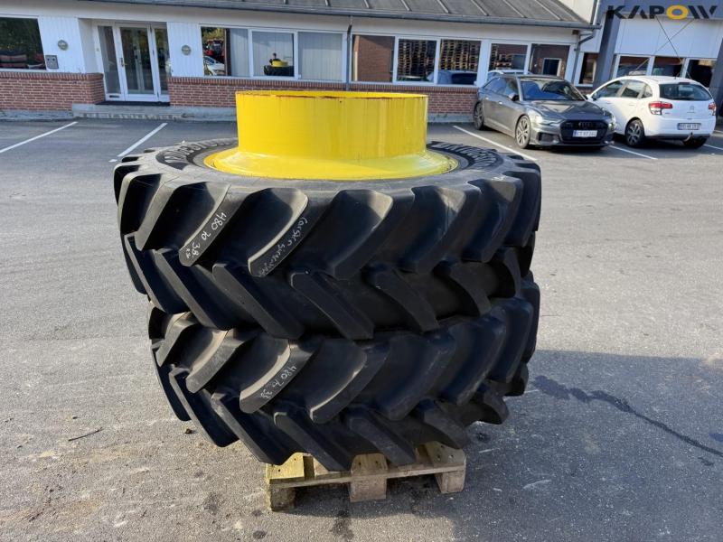 Bridgestone 480/70-R38 twin wheels 6