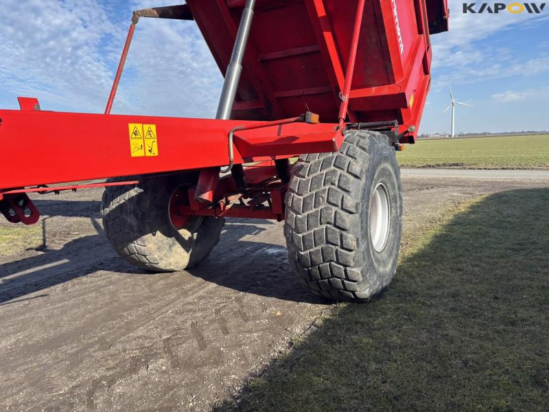 Brimont Euro 110 SE high tipper trailer with French tailgate 22