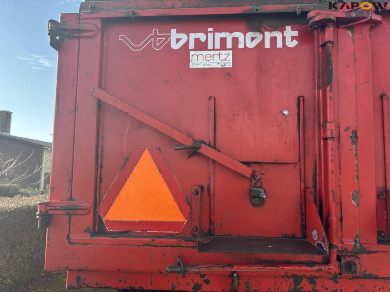 Brimont Euro 110 SE high tipper trailer with French tailgate 43