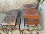 Manhole cover with square fixed frame - 6pcs 2