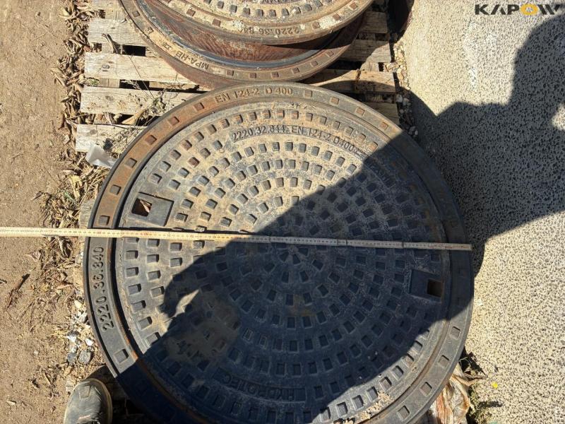 Cast iron manhole covers and frames 11