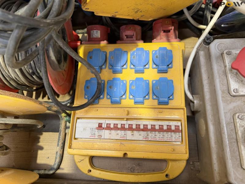 Construction power panels and cable reels 21