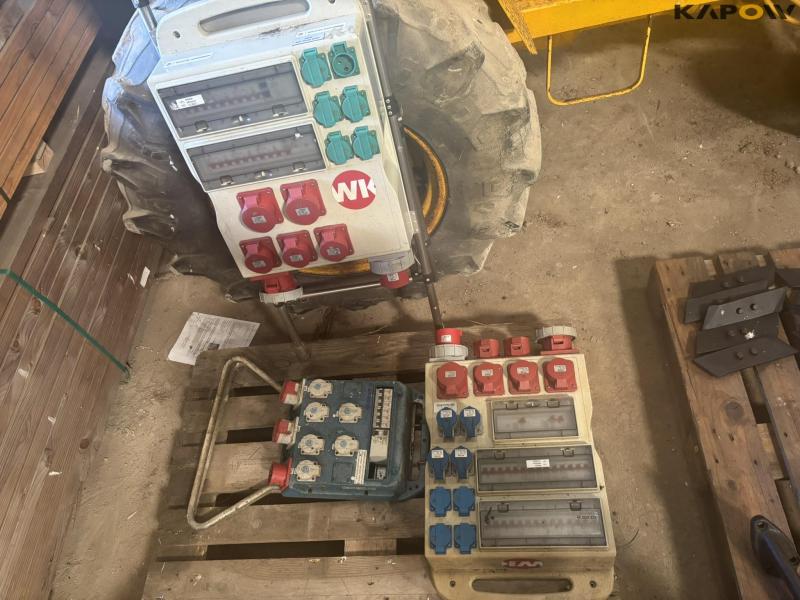 Construction switchboard 230/400 volts 1