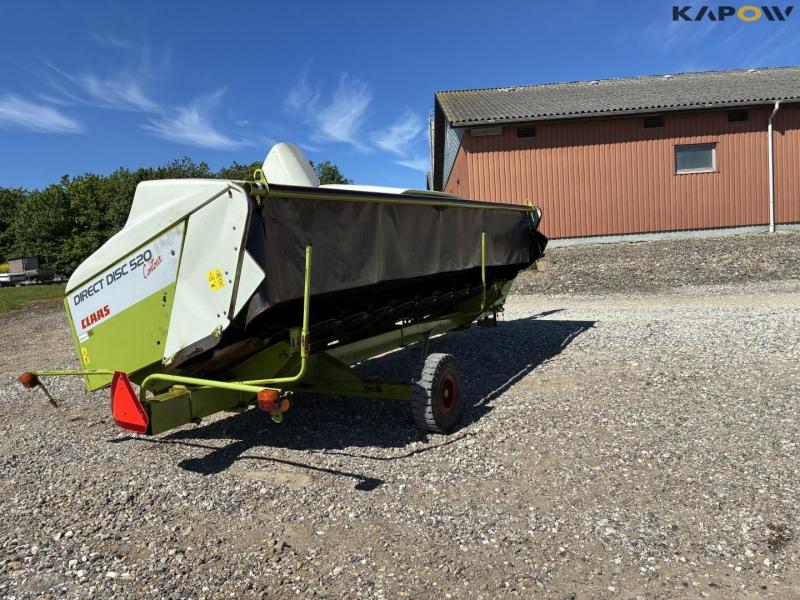Claas Direct Disc 520 header with trailer 3