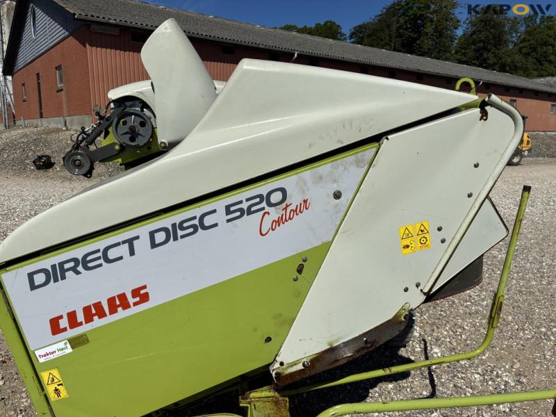 Claas Direct Disc 520 header with trailer 23