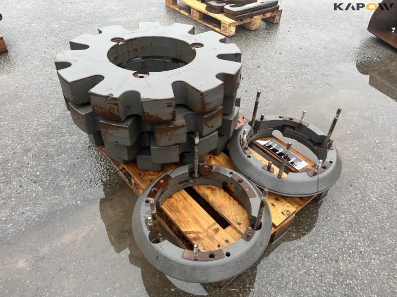 Claas wheel weights 5