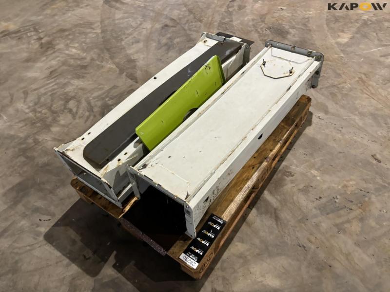 Claas spout extension for chopper 3