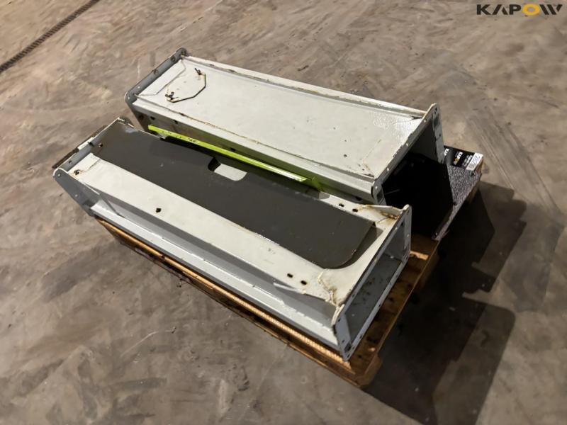 Claas spout extension for chopper 5