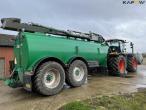 Claas Xerion 5000 tractor with Samson SG 23 manure wagon 5