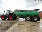 Claas Xerion 5000 tractor with Samson SG 23 manure wagon 8