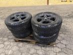 CMS rims with 255/55-R18 109V XL winter tires 2
