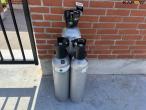 Co2 6 and 10 kg bottles with contents 2