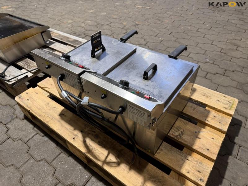 CombiSteel griddle and deep fryer 19