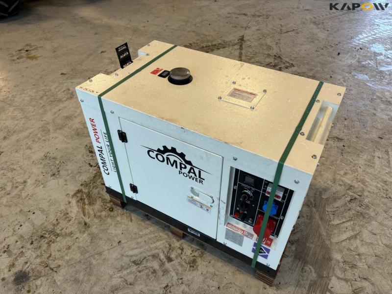 Compal Power VG-R110 diesel generator - Kapow Online Auctions