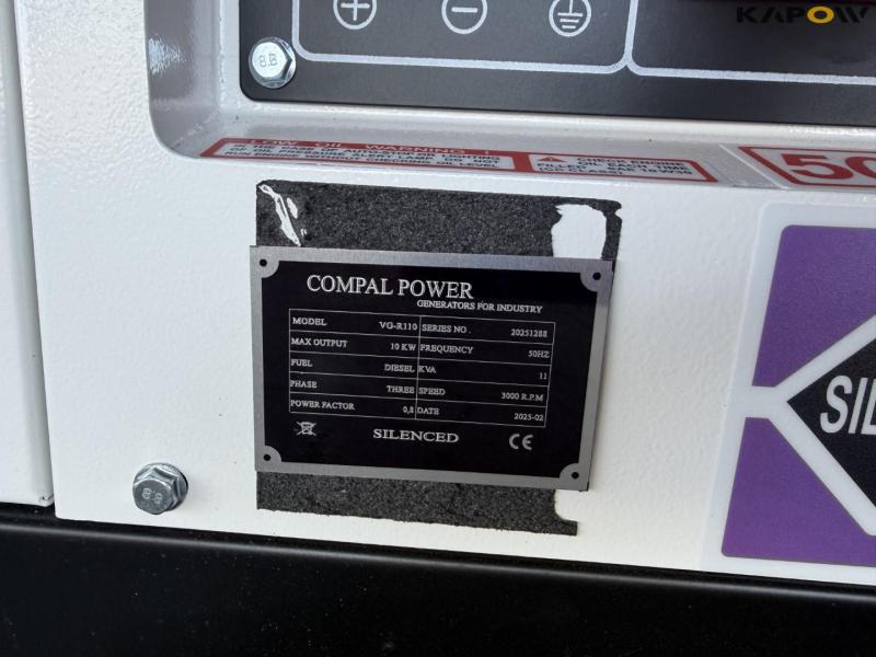 Compal Power VG-R110 diesel generator 18