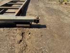 Container flatbed for hook and wire 18