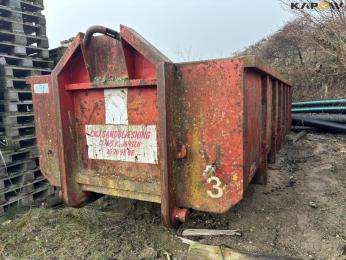 Container with hook lift