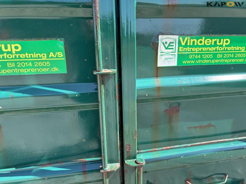 Container for hook and wire 25