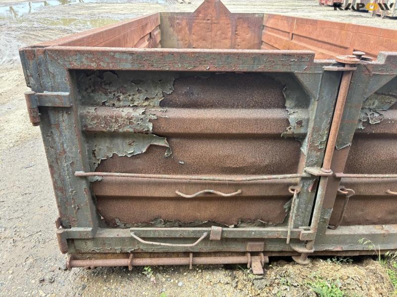 Container for hook and wire 18