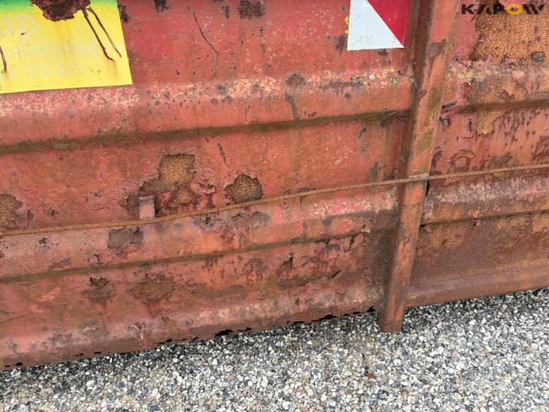 Container for hook and wire 14
