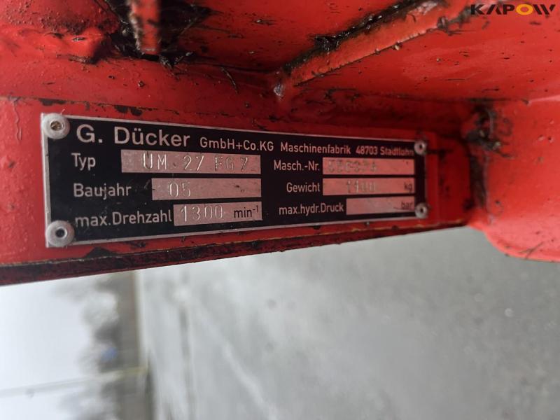 Dücker UM 27 FG7 slagleklipper 15