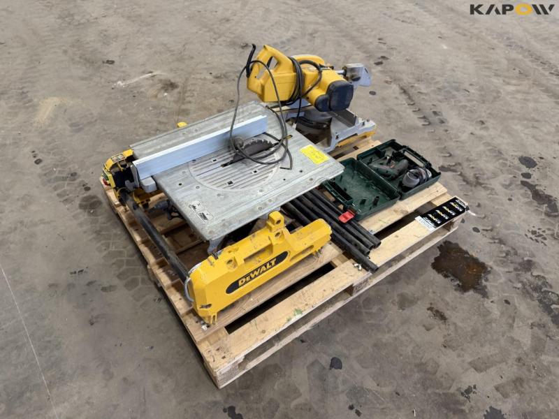 Dewalt table saw and miter saw 3