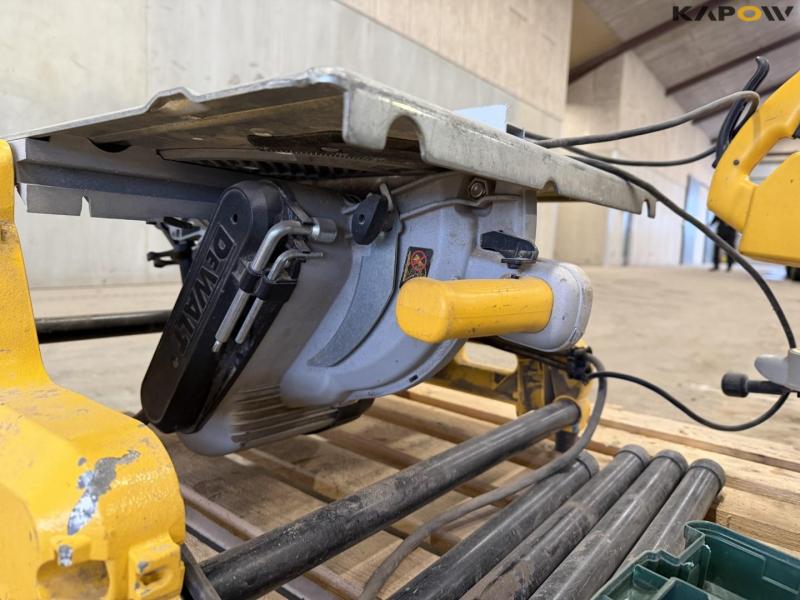 Dewalt table saw and miter saw 16
