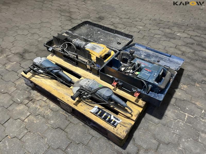 Dewalt and Bosch tools 1
