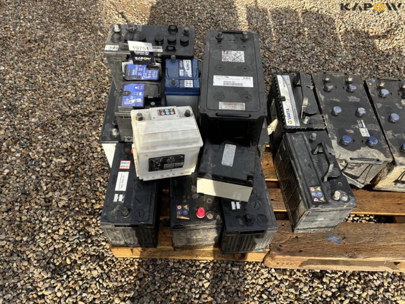 Miscellaneous batteries 12