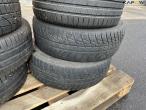 Various car tires 21