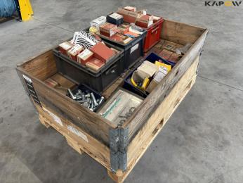 Various bolts, screws and nuts