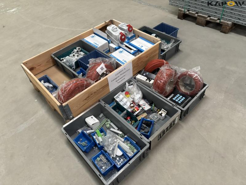 Various electrical parts - new 1