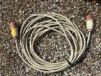 Various cables and connectors 18