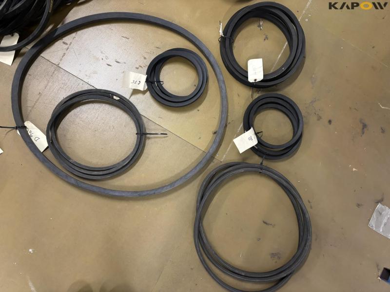 Various V-belts/drive belts - new 4
