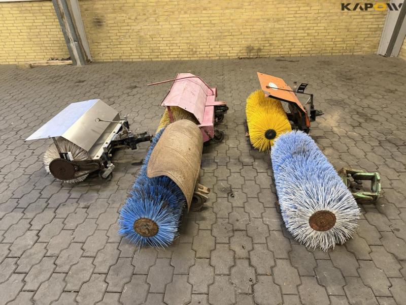 Various brooms 8
