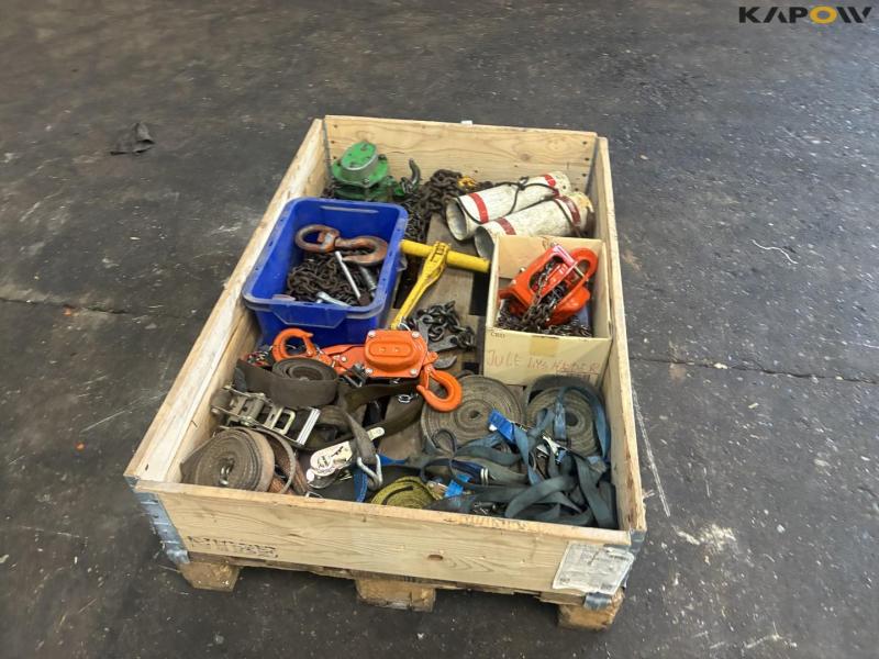 Various lifting, clamping equipment 2