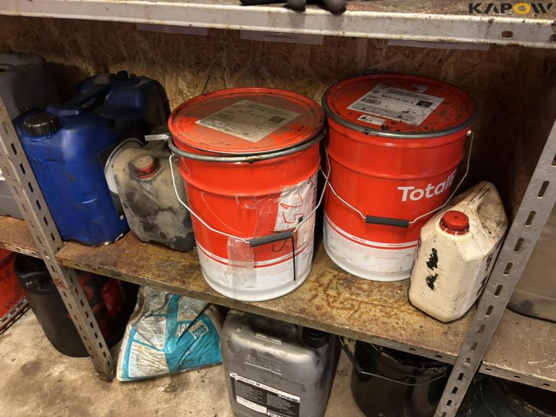 Various oils and chemicals 18